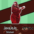 JavaJojo Wine Whimsy Sticker