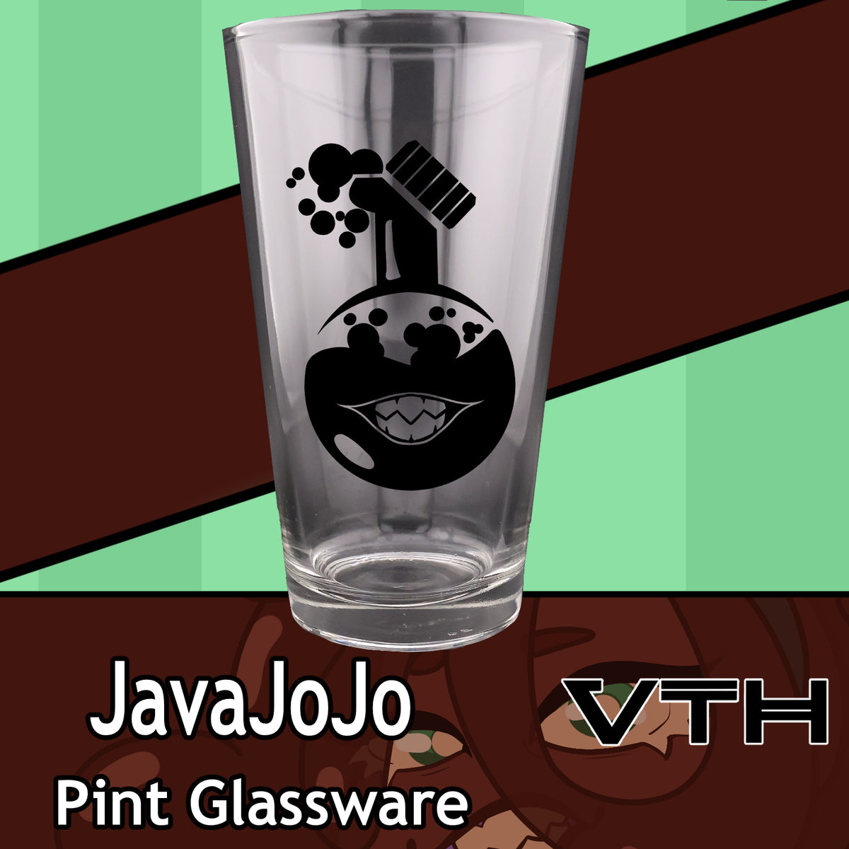 JavaJojo Brewmaster Pint Glass
