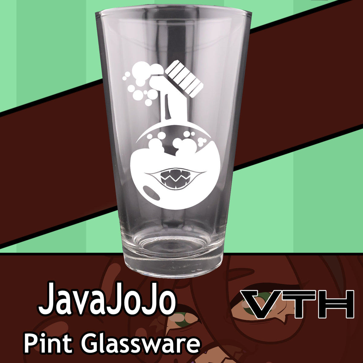 JavaJojo Brewmaster Pint Glass