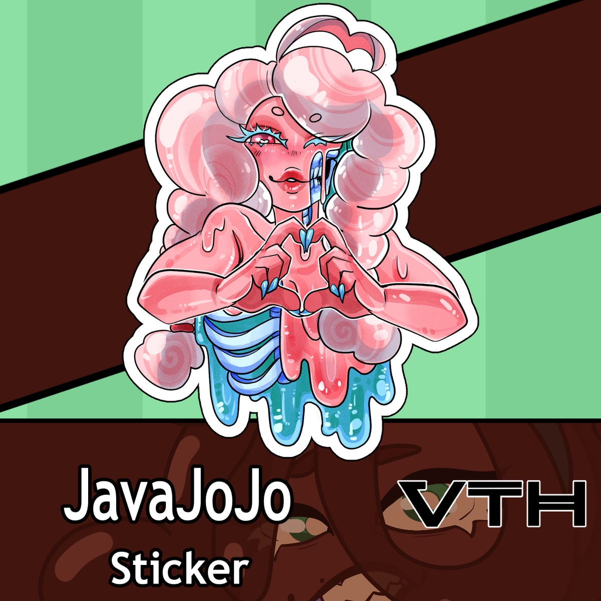 JavaJojo Deathly Sweet Sticker