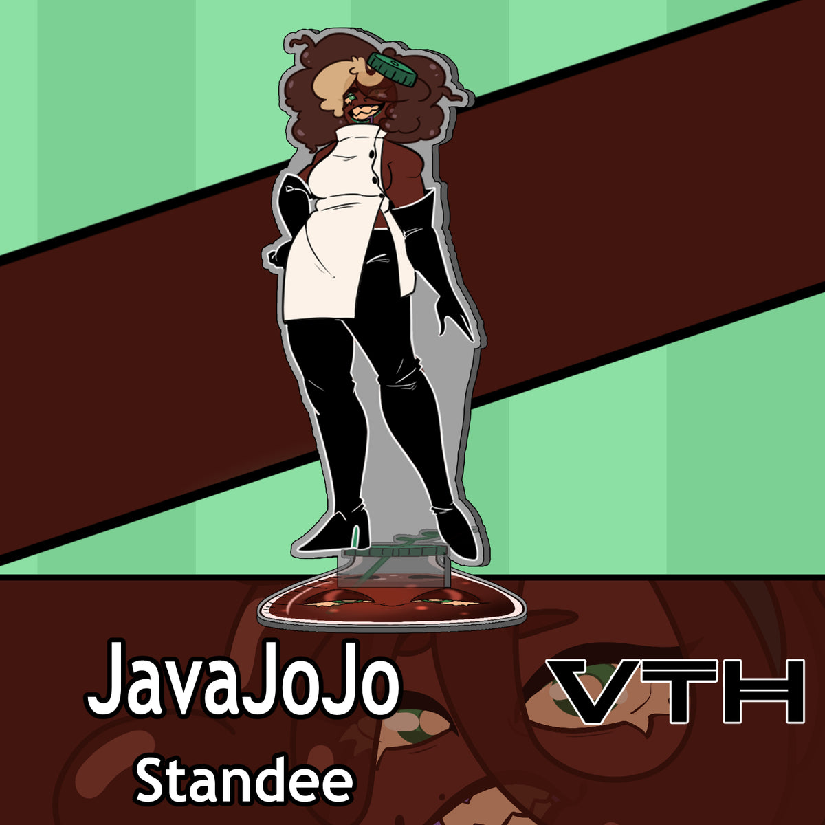 JavaJojo Science Standee