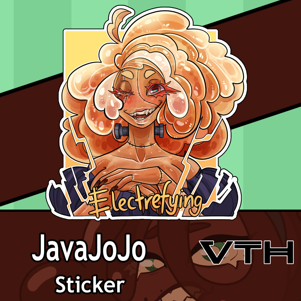 JavaJojo Shockingly Sweet Sticker