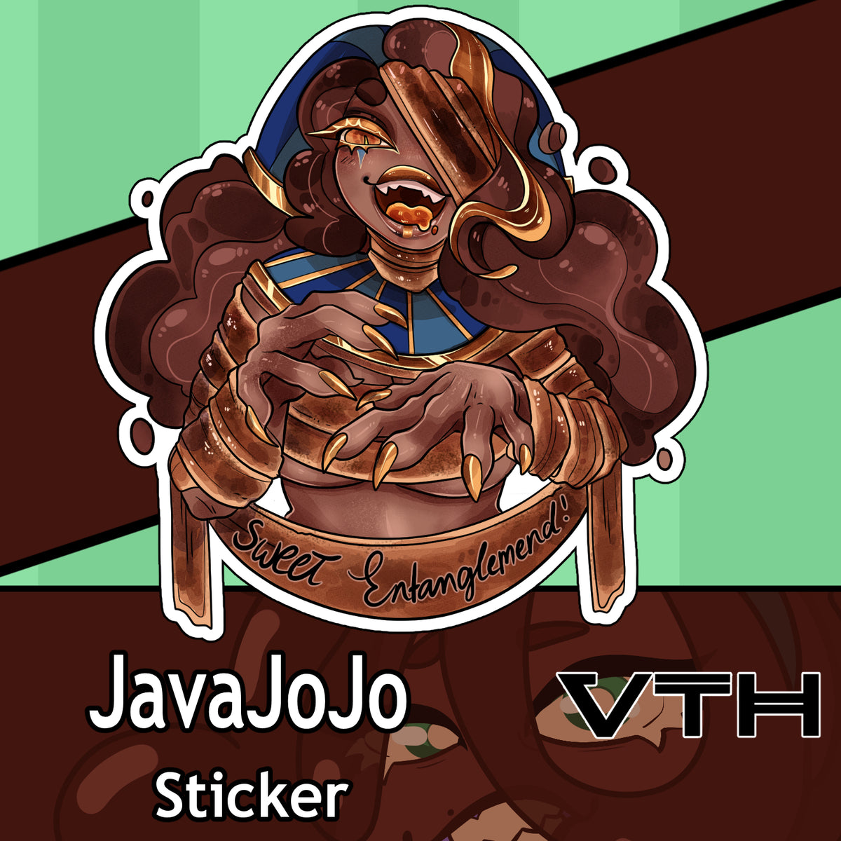 JavaJojo Sweet Entanglement Sticker