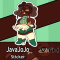 JavaJojo Waiter Chibi Sticker
