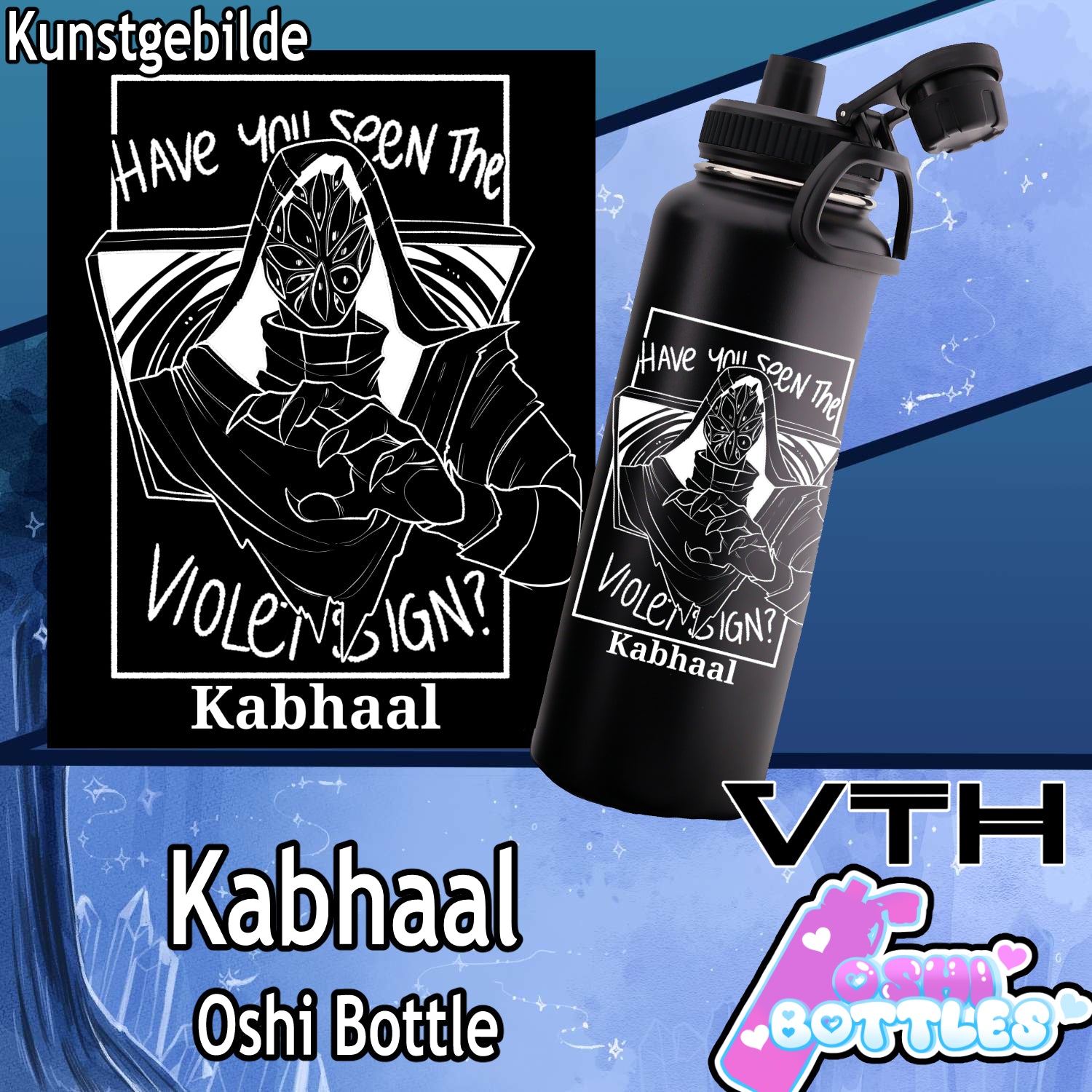 Kahbaal Have You Seen the Violet Sign Oshi Bottle - Kunstgebilde