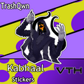 Kabhaal Sticker - Trashqwn