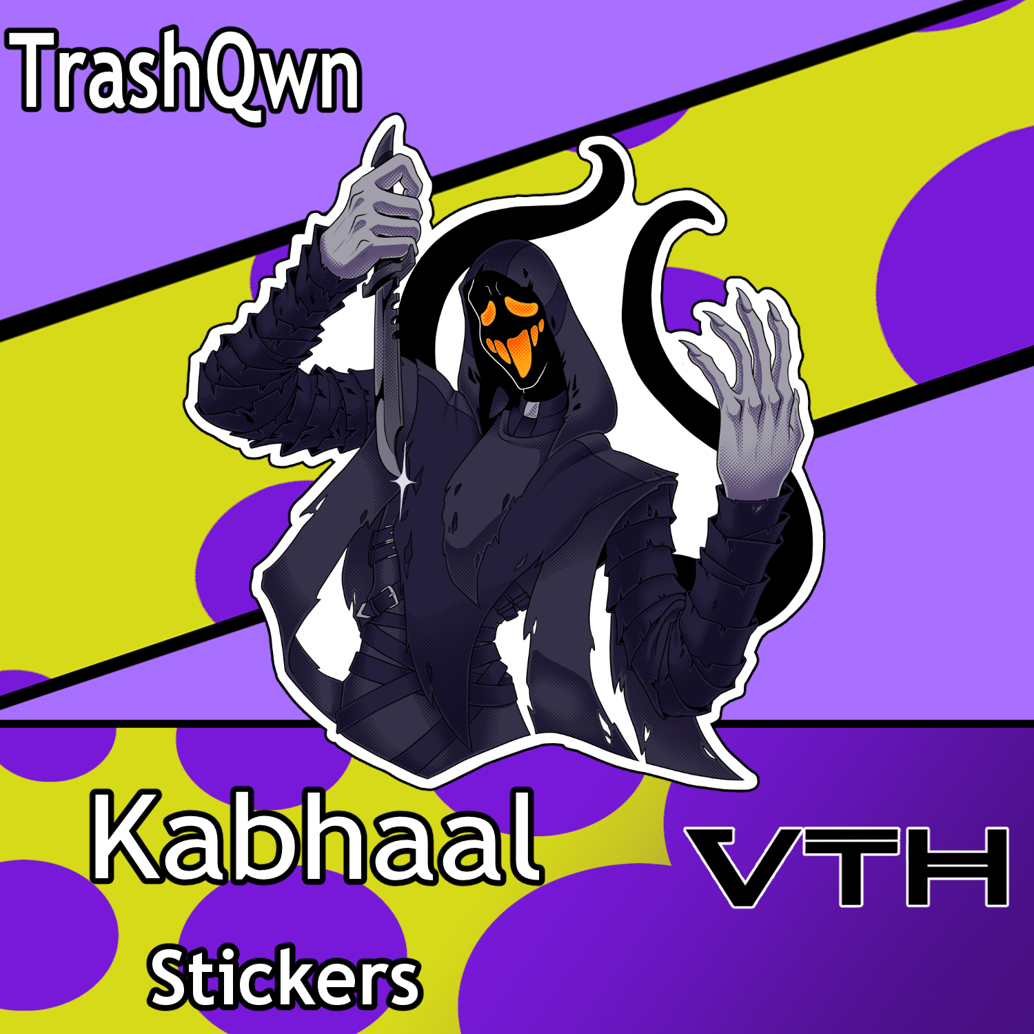 Kabhaal Sticker - Trashqwn