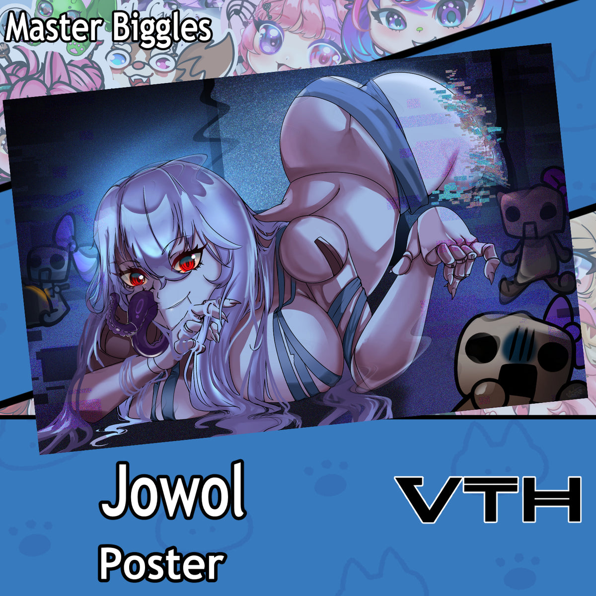 Haunting Your Stream Jowol Poster - Master Biggles