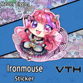 Angel of Music Ironmouse Sticker - Master Biggles