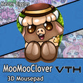 MooMooClover 3D Mousepad - Master Biggles