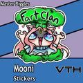 Mooni Fart Clan Sticker - Master Biggles