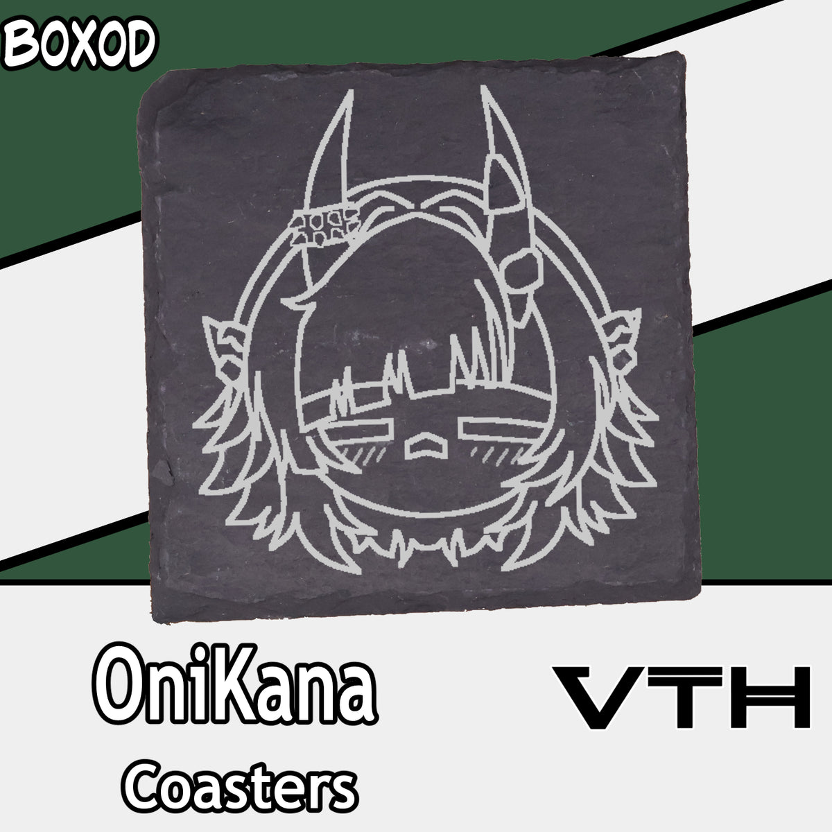 Onikana Headshot Coaster - b0x0d