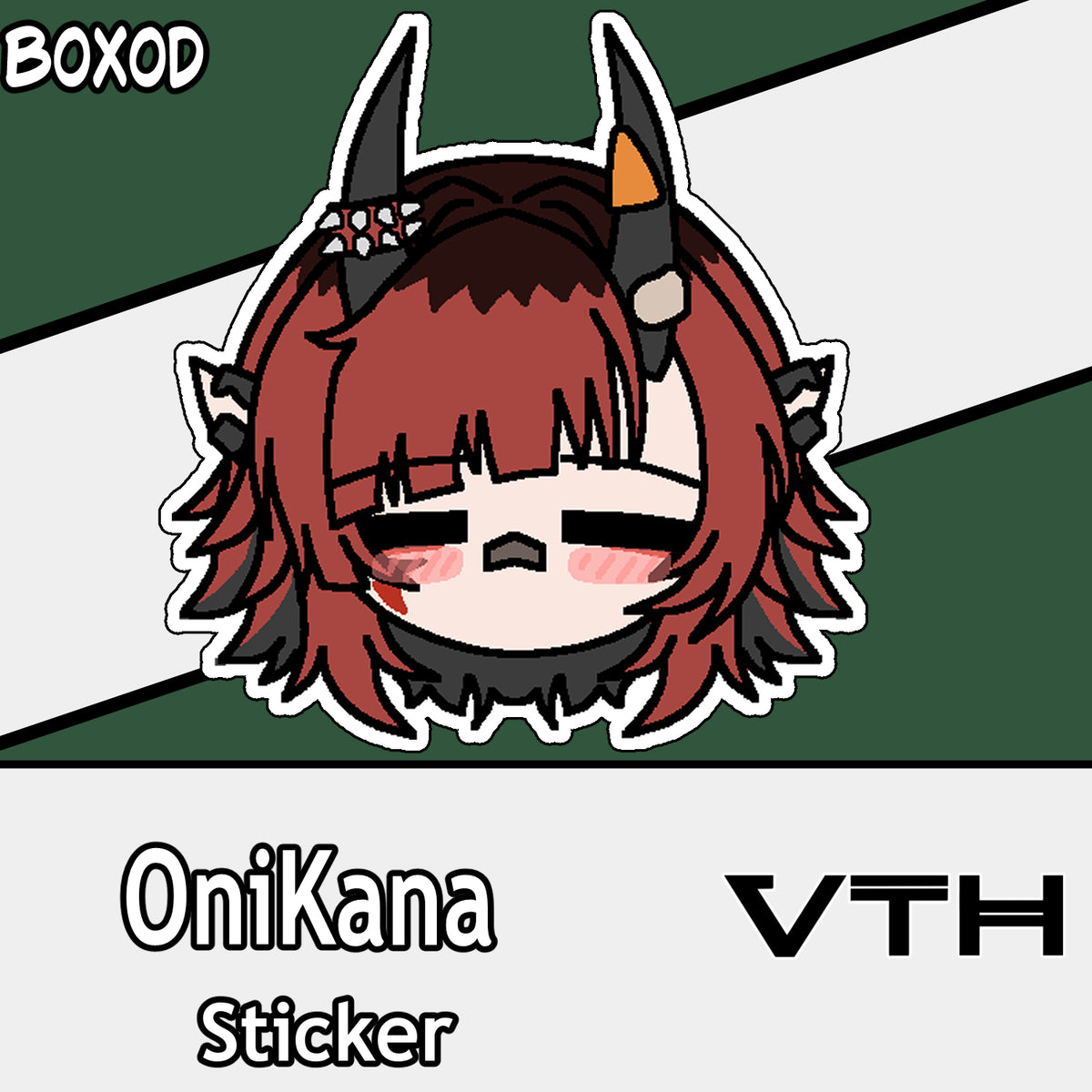 Onikana Headshot Sticker - b0x0d