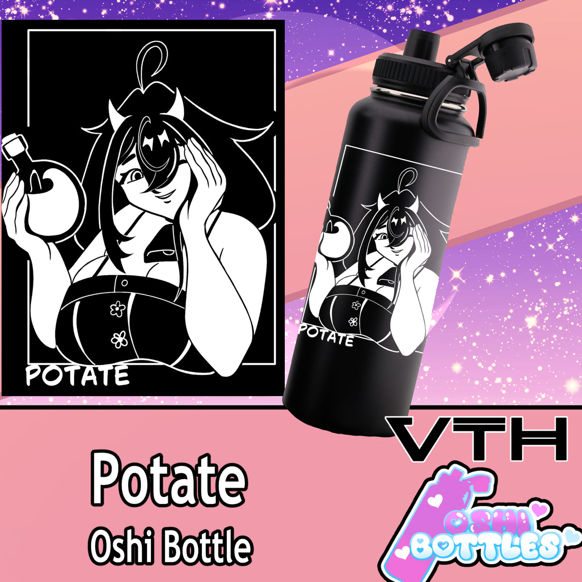 Potate Oshi Bottle