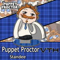 Puppet Proctor Handlad Standee