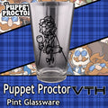 Puppet Proctor Sloshed Pint Glass