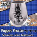 Puppet Proctor Sloshed Stemless Wine Glass