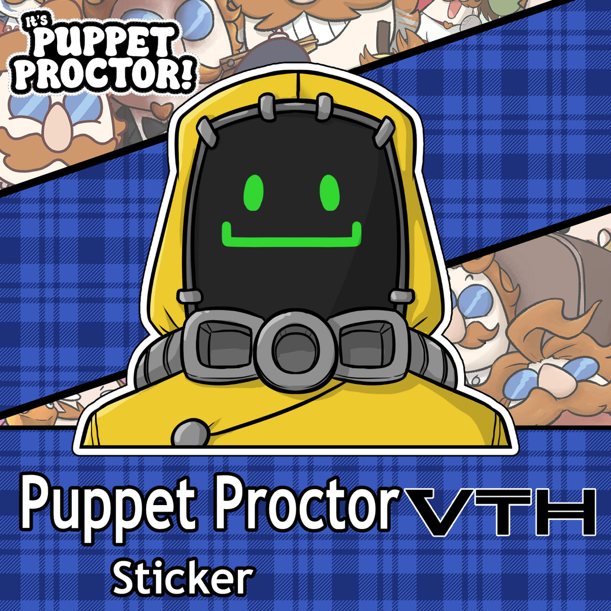 Puppet Proctor Staffer Sticker