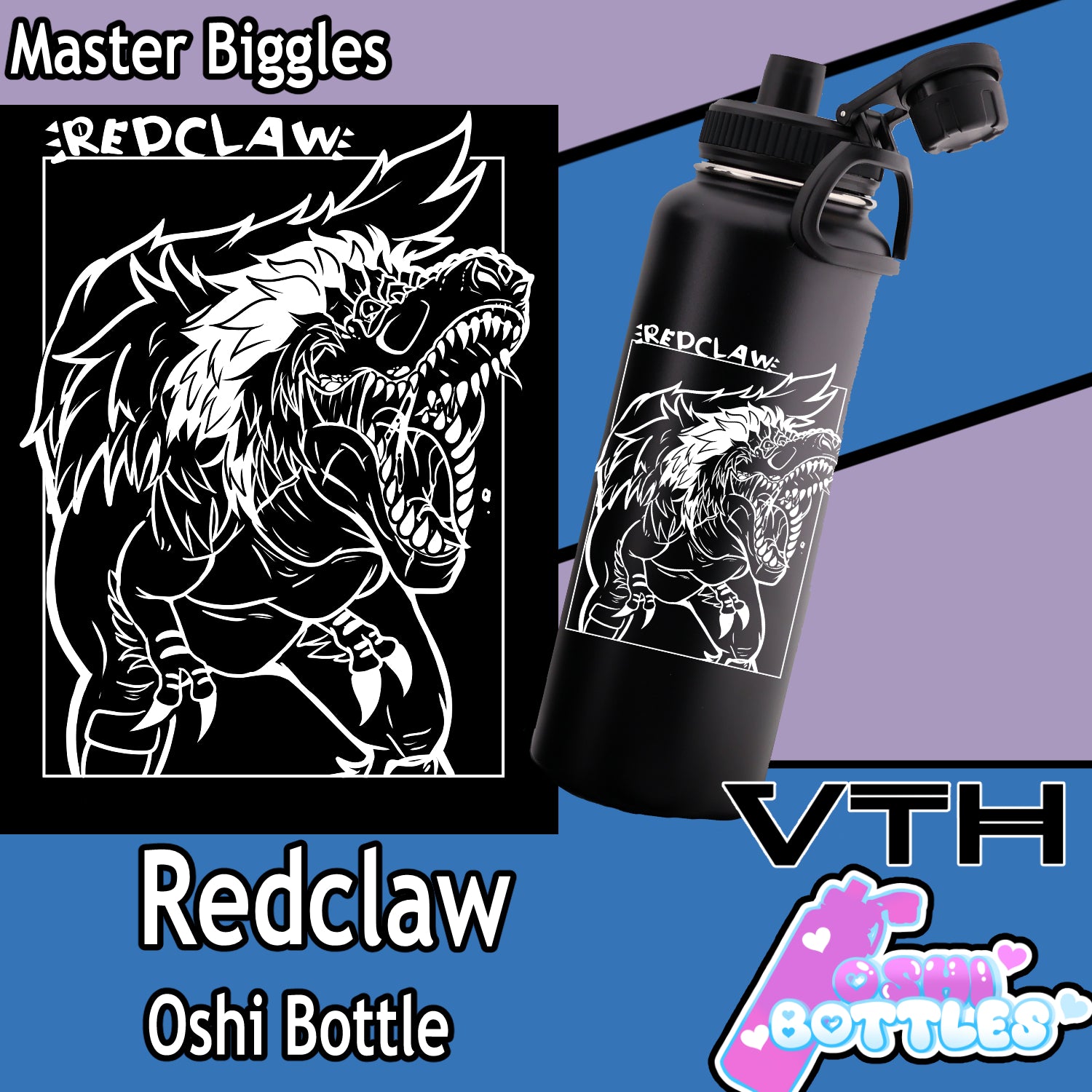 Redclaw Oshi Bottle - Master Biggles
