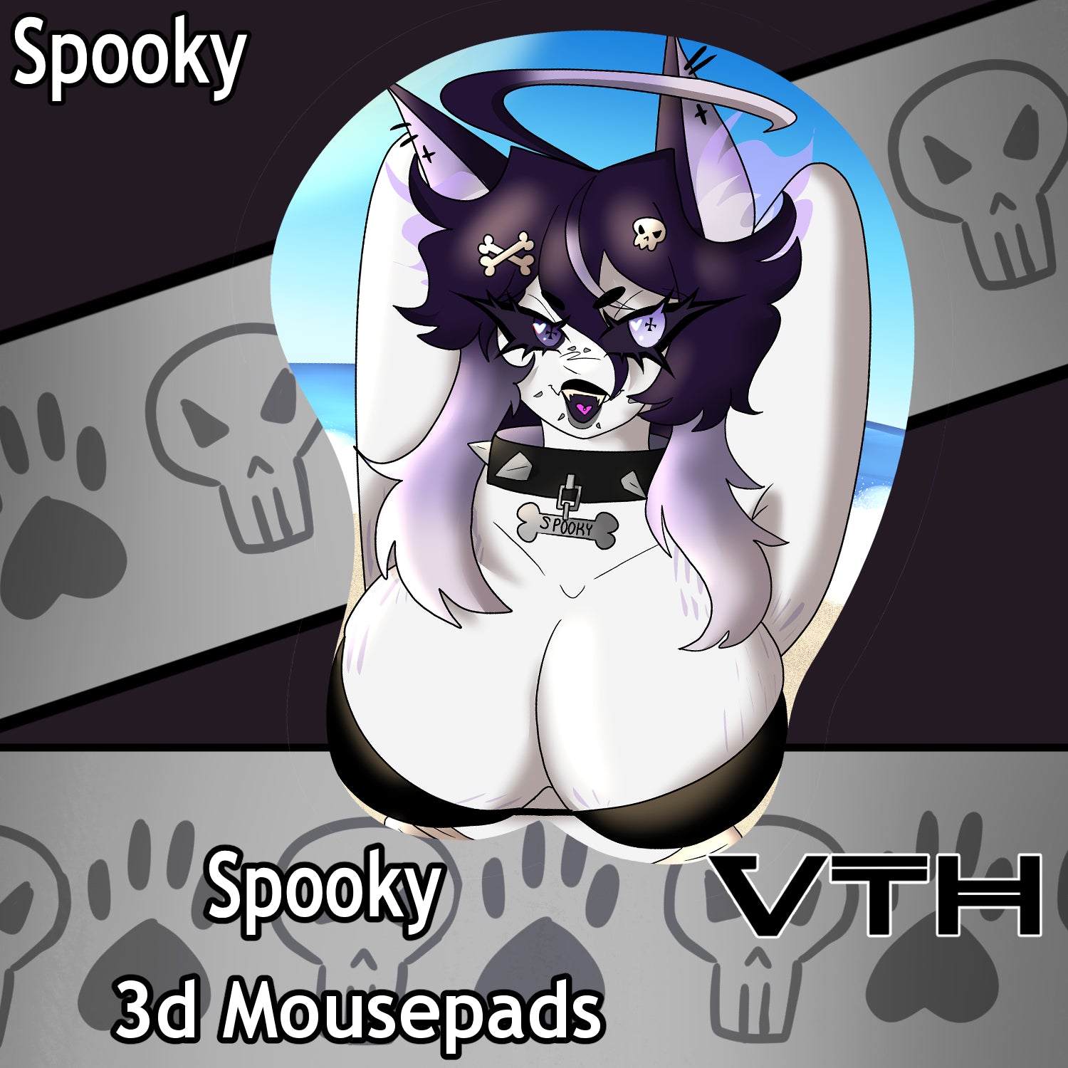 Summertime Spooky 3D Mousepad