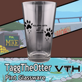 Tagg The Otter Wet Little Hands Pint Glass