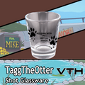Tagg The Otter Wet Lil Hands Shot Glass