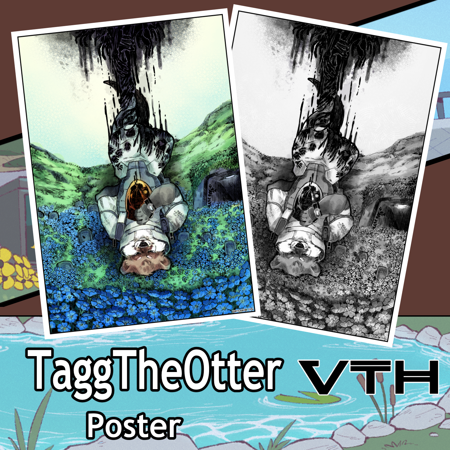 Tagg The Otter Rememberance Poster