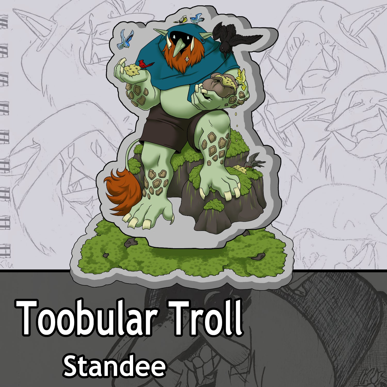 Toobular Troll Standee