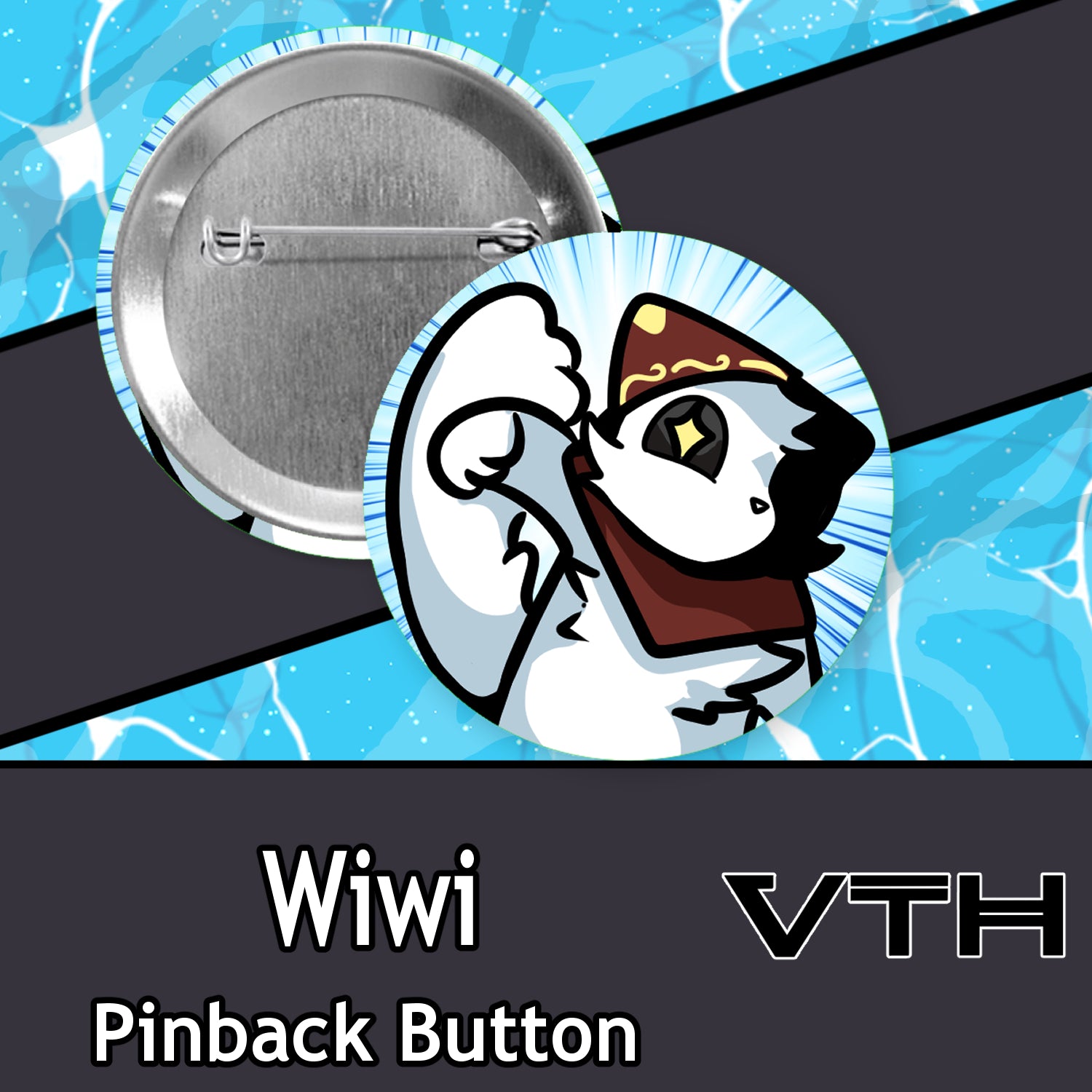 Wiwi Pinback Buttons