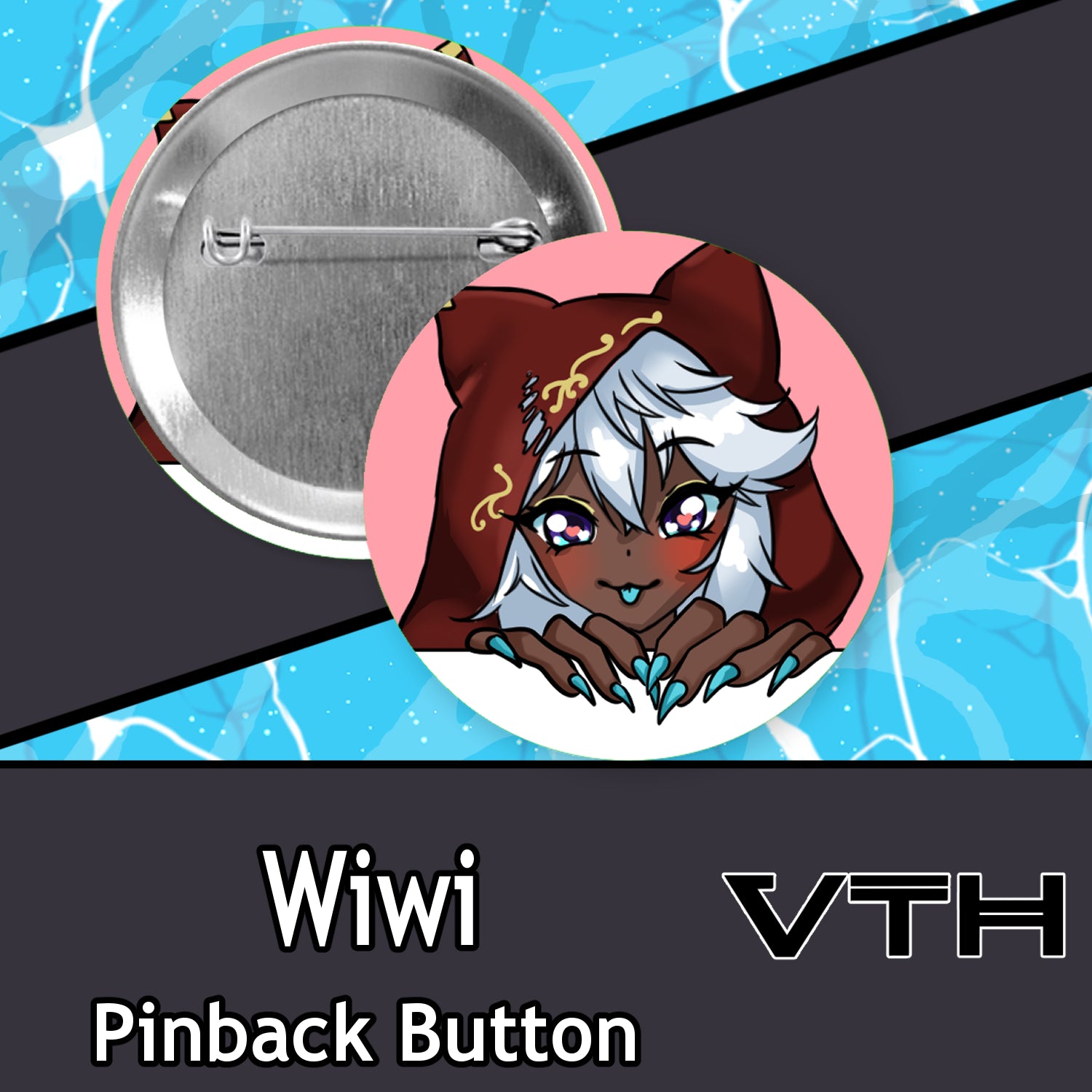 Wiwi Pinback Buttons