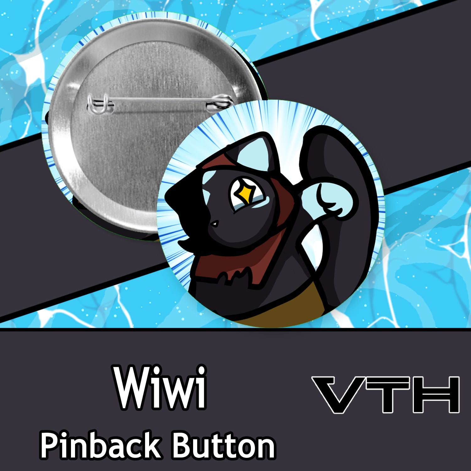 Wiwi Pinback Buttons