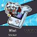 Wiwi Gamer Girl Sticker