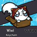 Wiwi Chat In A Box Keychain