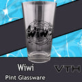 Wiwi Logo Pint Glass