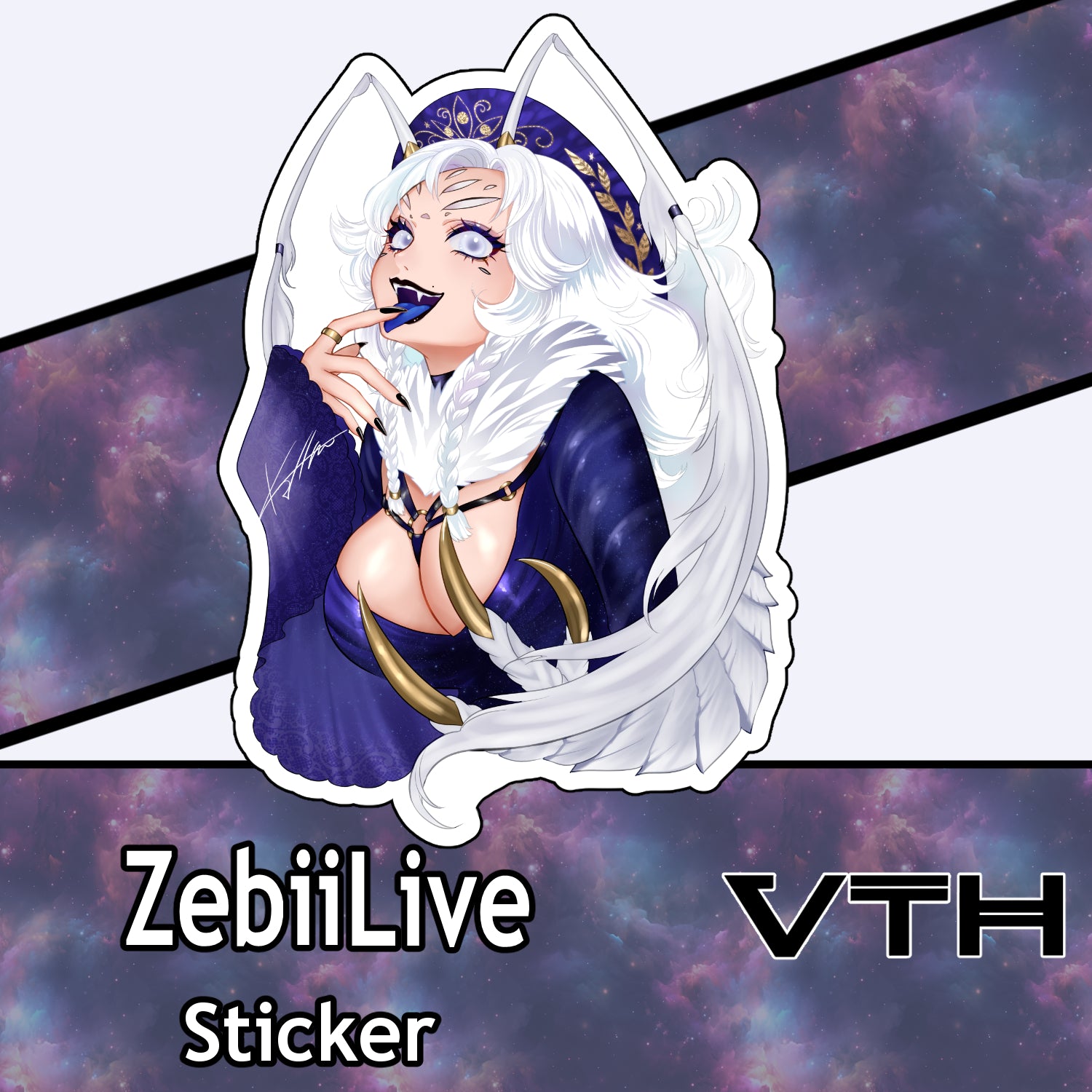 ZebiiLive Delight Sticker