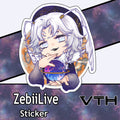 ZebiiLive Za Worldo Sticker